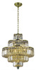 Maxime 13 Light Gold Chandelier Clear Royal Cut Crystal (V2038D20G/RC)