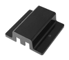 Floating Electrical Feed Track, Black (TKAFCF-BK)