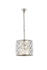 Madison 3 Light Polished Nickel Pendant Clear Royal Cut Crystal (1204D14PN/RC)
