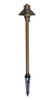 Path Light D5 H24 Antique Brass Includes Stake G4 Halogen 20W(Light Source Not Included) (P802)