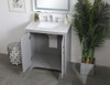 30 Inch Single Bathroom Vanity In Grey (VF17030GR)
