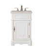 21 In. Single Bathroom Vanity Set In Antique White (VF30421AW)