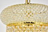 Primo 14 Light Gold Chandelier Clear Royal Cut Crystal (V1800D24G/RC)