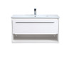 36 Inch  Single Bathroom Floating Vanity In White (VF43036WH)