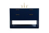 48 Inch Single Bathroom Vanity In Blue (VF19248BL)