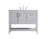 42 Inch Single Bathroom Vanity In Grey (VF16042GR)