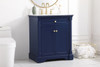 30 Inch Single Bathroom Vanity In  Blue (VF53030BL)