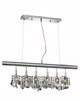 Chorus Line 6 Light Chrome Chandelier Clear Royal Cut Crystal (V3100D30C/RC)