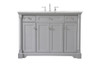 48 Inch Single Bathroom Vanity In  Grey (VF53048GR)