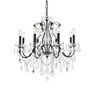 St. Francis 8 Light Dark Bronze Chandelier Clear Royal Cut Crystal (V2015D26DB/RC)