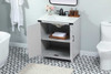 30 Inch Single Bathroom Vanity In Grey (VF90230GR)