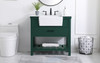 36 Inch Single Bathroom Vanity In Green (VF60136GN)