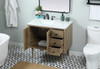 36 Inch Single Bathroom Vanity In Natural Oak (VF48036NT)