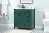 32 Inch Single Bathroom Vanity In Green (VF90232MGN)