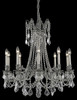 Rosalia 10 Light Pewter Chandelier Clear Royal Cut Crystal (9210D28PW/RC)