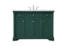 48 Inch Single Bathroom Vanity Set In Green (VF53048GN)