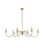 Rohan 48 Inch Chandelier In Satin Gold (LD5056D48SG)
