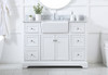 48 Inch Single Bathroom Vanity In White (VF60248WH-BS)