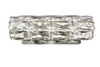 Valetta Integrated Led Chip Light Chrome Wall Sconce Clear Royal Cut Crystal (3501W12C)