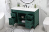 48 Inch Single Bathroom Vanity In Green (VF31848GN)