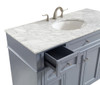 48 In. Single Bathroom Vanity Set In Grey (VF12548GR)