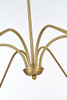 Rohan 60 Inch Chandelier In Satin Gold (LD5056D60SG)