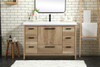 48 Inch Single Bathroom Vanity In Natural Oak (VF46048NT)