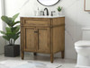 30 Inch Single Bathroom Vanity In Driftwood (VF12530DW)