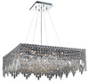 Maxime 12 Light Chrome Chandelier Clear Royal Cut Crystal (V2033D28C/RC)