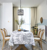 Elegant Furniture and Lighting Madison 4 Light Matte Black Pendant Clear Royal Cut Crystal (1206D14MB/RC)