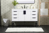 48 Inch Single Bathroom Vanity In White (VF488W48MWH)