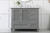 42 Inch Single Bathroom Vanity In Grey (VF30542GR)