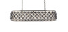 Madison 7 Light Polished Nickel Chandelier Silver Shade (Grey) Royal Cut Crystal (1216G50PN-SS/RC)