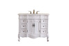 42 In. Single Bathroom Vanity Set In Antique White (VF38842AW)