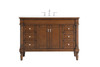 48 Inch Single Bathroom Vanity In Walnut (VF13048WT)