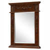 Danville 22 In. Traditional  Mirror In Brown  (VM-1009)