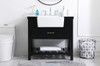 36 Inch Single Bathroom Vanity In Black (VF60136BK)