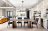 Elegant Furniture and Lighting Zayne 10 Light Pendant In Black 
 (3508D56BK)