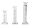 Sparkle 6 In. Contemporary Crystal Candleholder In Clear (MR9113)