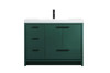 42 Inch Single Bathroom Vanity In Green (VF46042MGN)