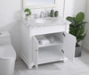 36 Inch Single Bathroom Vanity Set In White (VF50036WH)