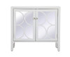 36 Inch Mirrored Cabinet In White (MF82002WH)