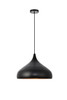 Circa Collection Pendant D16.5In H12In Lt:1 Black Finish (LDPD2045)