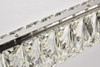 Monroe Integrated Led Chip Light Chrome Chandelier Clear Royal Cut Crystal (3502D31C)