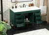 48 Inch Single Bathroom Vanity In Green (VF488W48MGN)