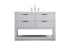 48 Inch Single Bathroom Vanity In Grey (VF19248GR)
