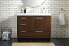 42 Inch Single Bathroom Vanity In Walnut (VF46042MWT)