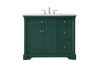 42 Inch Single Bathroom Vanity Set In Green (VF53042GN)