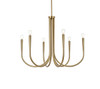 Layne 30 Inch Chandelier In Gold (LD722D30SG)