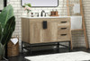 42 Inch Single Bathroom Vanity In Natural Oak (VF48842NT)
